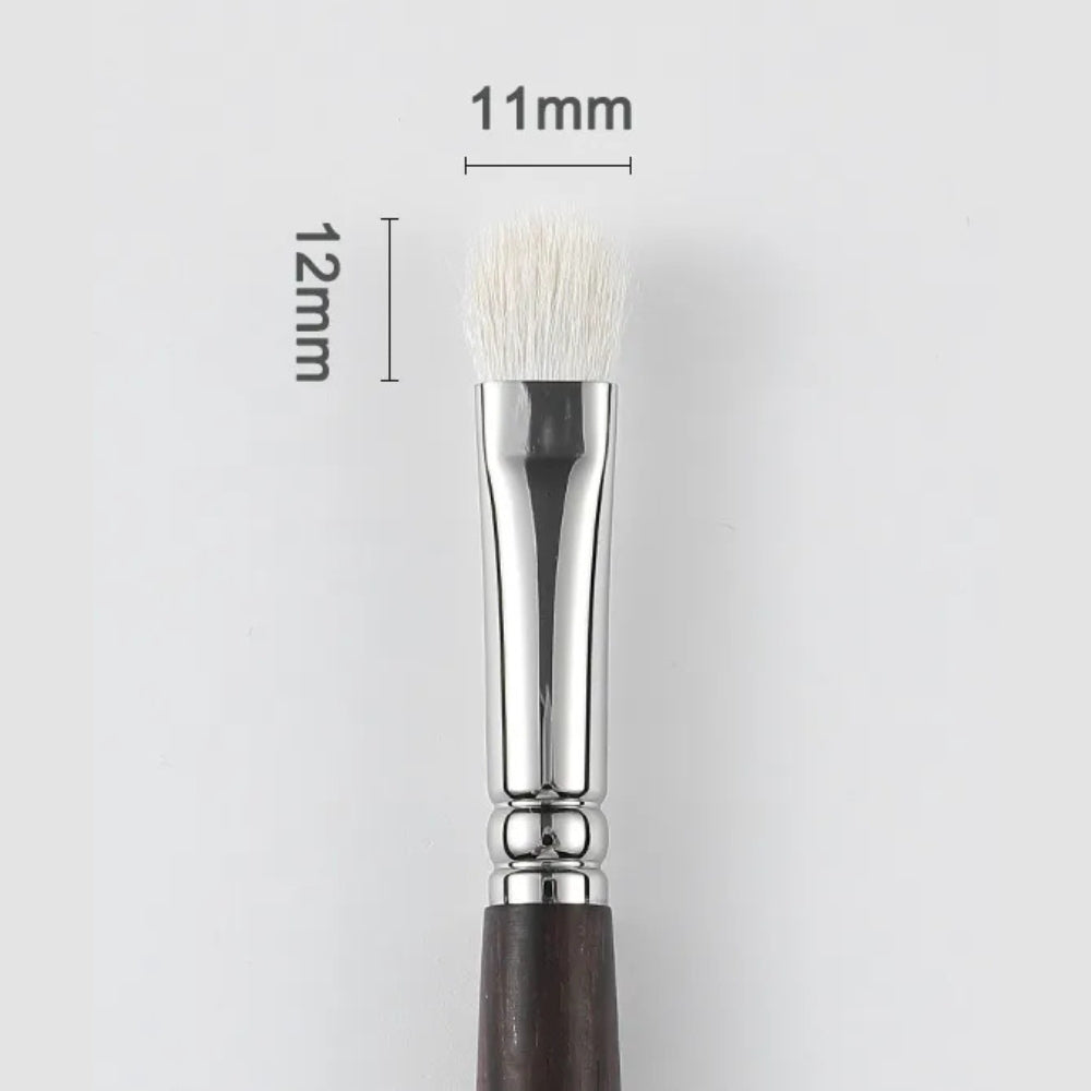 Soft goat hair makeup brush for precision eyeshadow application 4