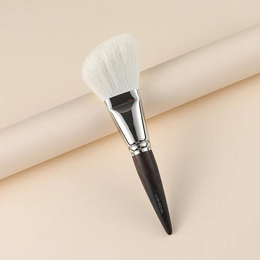 Angled powder brush for setting makeup 2