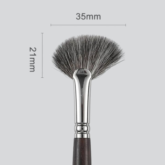 Professional makeup brush for highlighter application 2