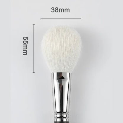 Round blush brush for seamless blending 4
