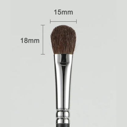 Soft pony hair makeup brush for smooth blending 5