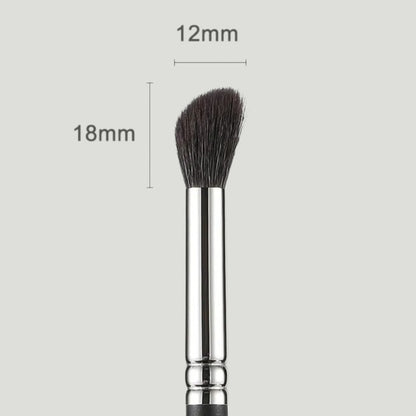 Professional makeup blending brush with angled tip 5