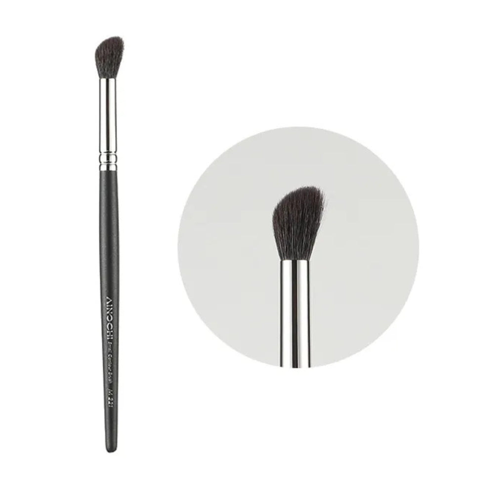 Professional makeup blending brush with angled tip 1