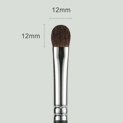 Professional makeup blending brush with ultra-soft pony hair bristles 5